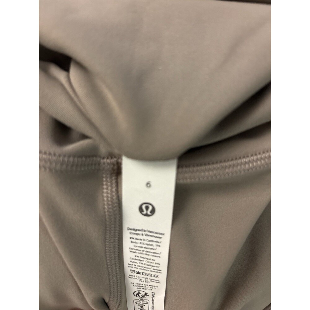 Lululemon Align HR Pant 28” with Pocket Size 8 WSHG Grey New w/tag $128 - Picture 3 of 4